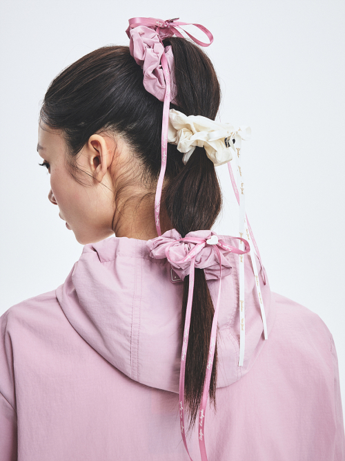 엠엘비() 리본 스트랩 스크런치 스몰 LA (Mg.Purple) 상품 이미지