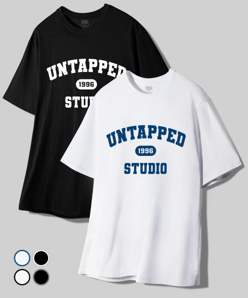 언탭트 스튜디오(UNTAPPED STUDIO) 1996 스튜디오 오버핏 반팔 티셔츠 4 COLOR - 사이즈 & 후기 | 무신사