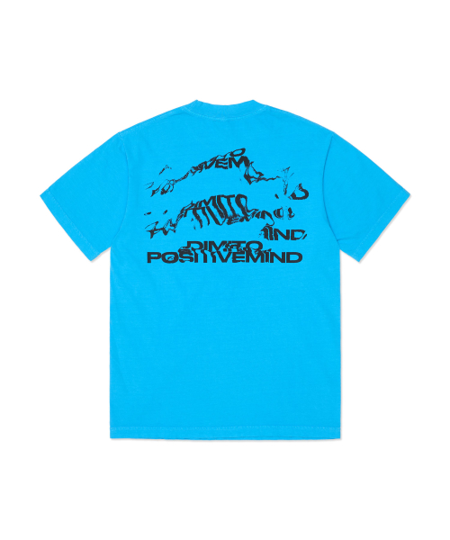 CIRCLE логотип SSV GD 6.5OZ TEE NEON синий