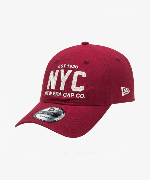 キャップ New Era 920UNST NE NYC CLASSIC P RED ニューエラ NEW ERA Newera キャップ 9TWENTY 野球チーム 920