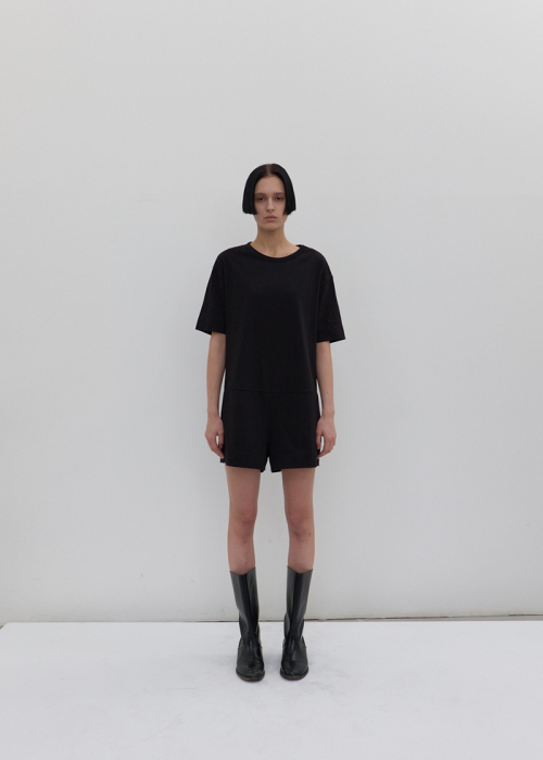 オールインワン・サロペット NOTHINGEVERYTHING : 25SS / MINIMAL COTTON BODYSUIT (2COLORS) 낫띵에브리띵(NOTHINGEVERYTHING) MINIMAL COTTON BODYSUIT IN
