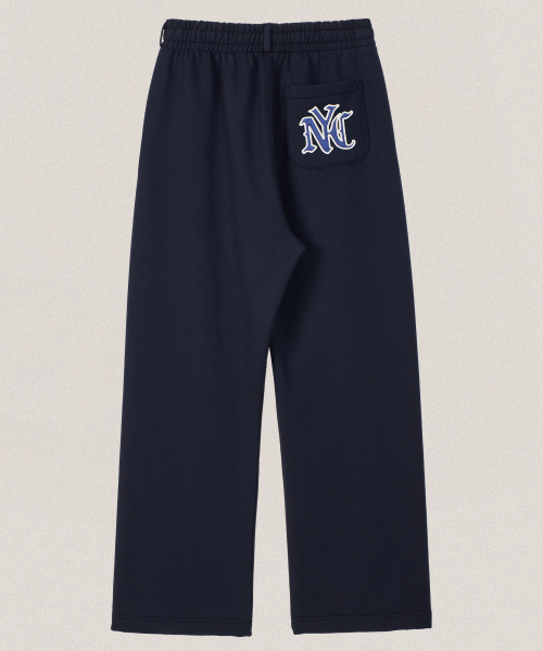 NYC BELTED SWEATPANTS темно-синий
