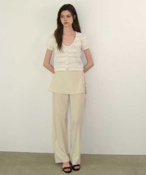 Muse Layered юбка брюки - Cream