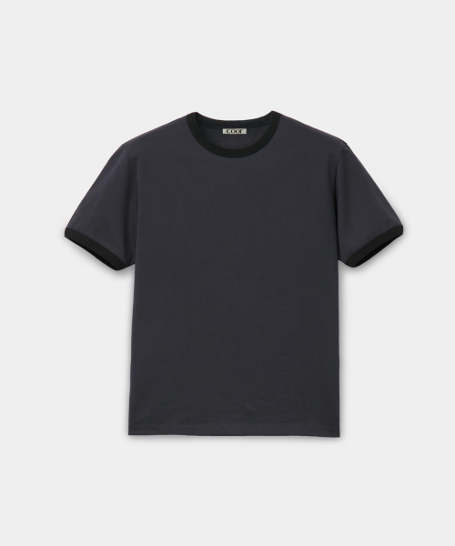 Хлопковая футболка Ringer (Washed Navy)