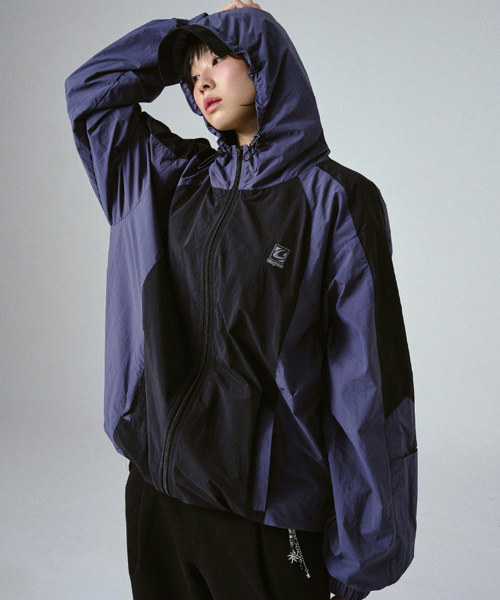 [UNISEX]TEAM худи ветровик_темно-серый