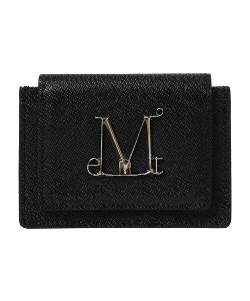 Main symbol metal logo accordion wallet unisex (M logo)