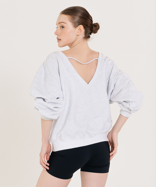 Small Logo Sweatshirts свет серый