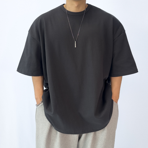 PLAIN BIGSIZE BOXFIT SHORT SLEEVE