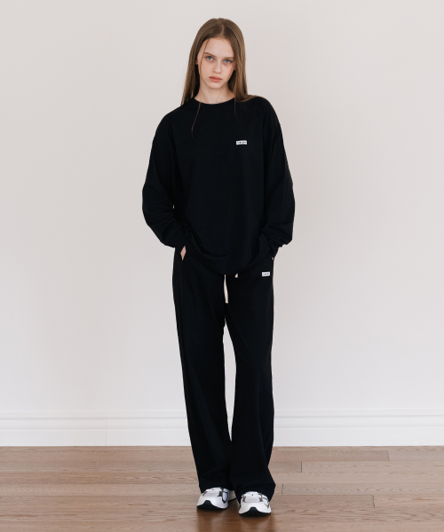 Soft Small Logo Sweatpants черный