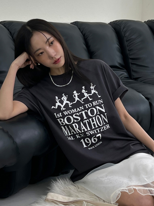 Kathrine T-shirt charcoal