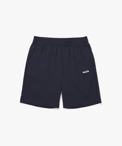 логотип сирсакер шорты NAVY