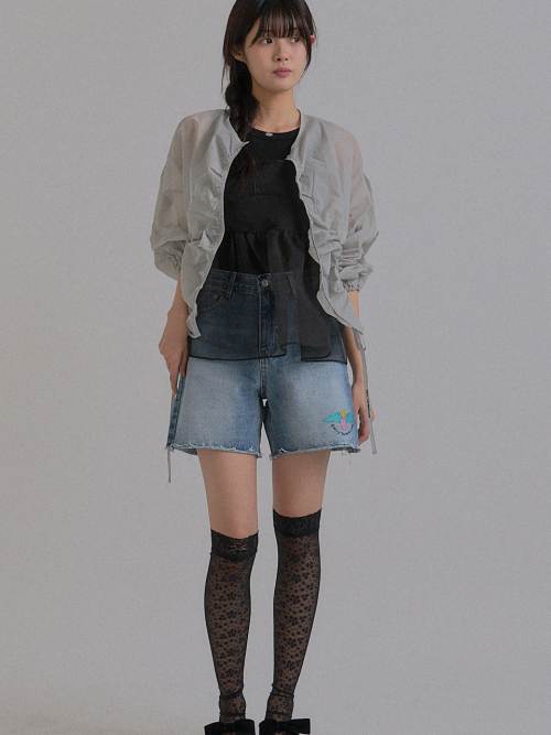 Cotton Candy Wind Sheer Jacket_Gray