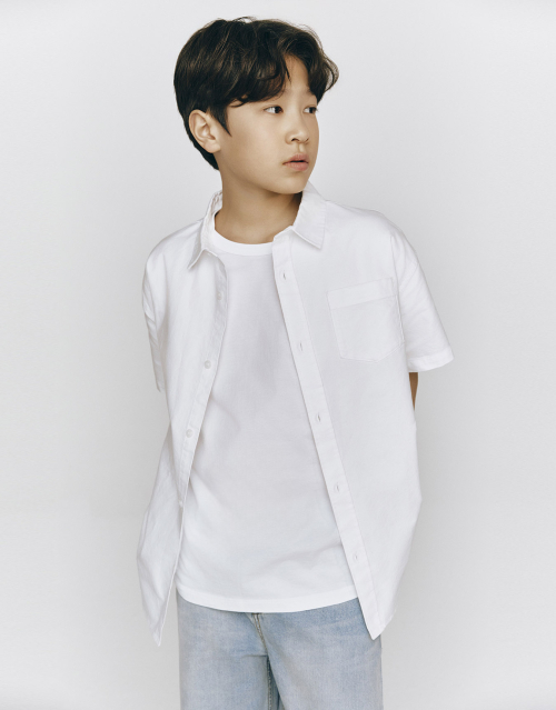 지오다노 주니어() 옥스포드 반팔 셔츠 03045511 [3color] 상품 이미지