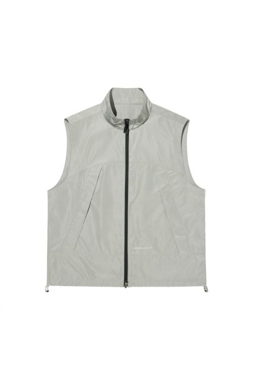 UTILITY NYLON VEST (GREY)