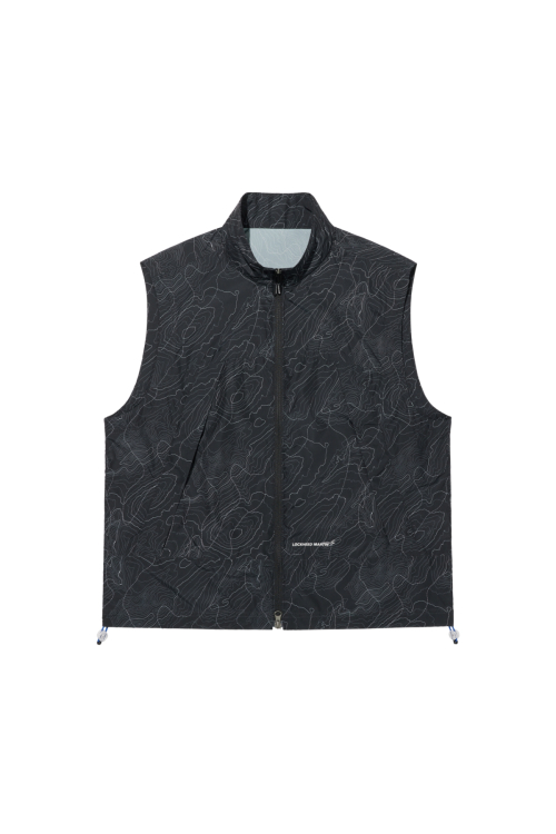 UTILITY NYLON VEST (BLACK)