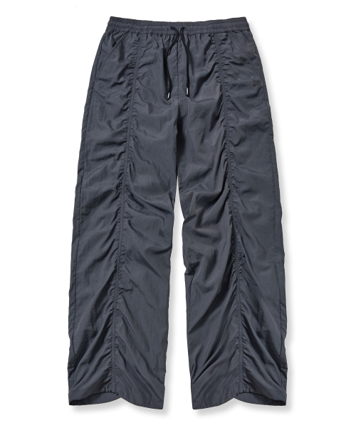 브라운브레스() W TAG NYLON SHIRRING BANDING PANTS - CHARCOAL 상품 이미지