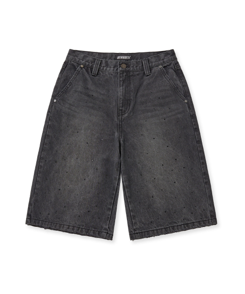 브라운브레스() W ONYX DENIM SHORT - BLACK 상품 이미지