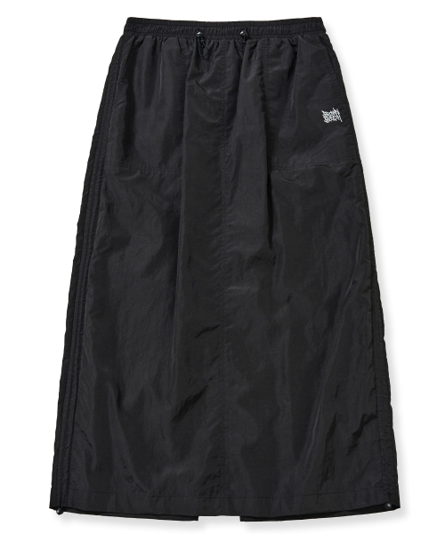 브라운브레스() W TAG NYLON SKIRT - BLACK 상품 이미지