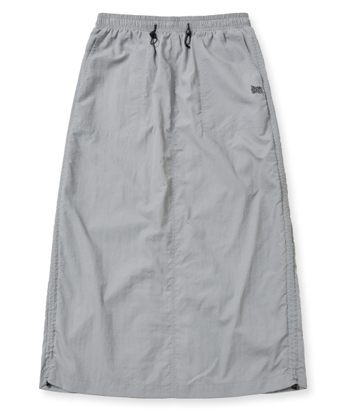 브라운브레스() W TAG NYLON SKIRT - LIGHT GREY 상품 이미지