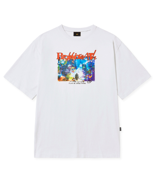 브라운브레스() STOP BLUFFING TEE - WHITE 상품 이미지