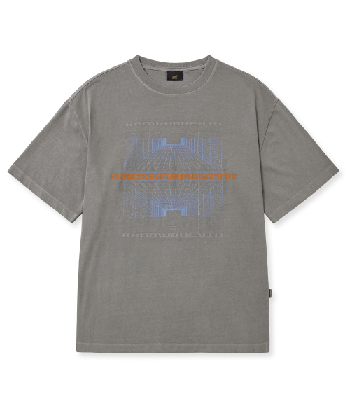 브라운브레스() WANTS PIGMENT TEE - LIGHT GREY 상품 이미지