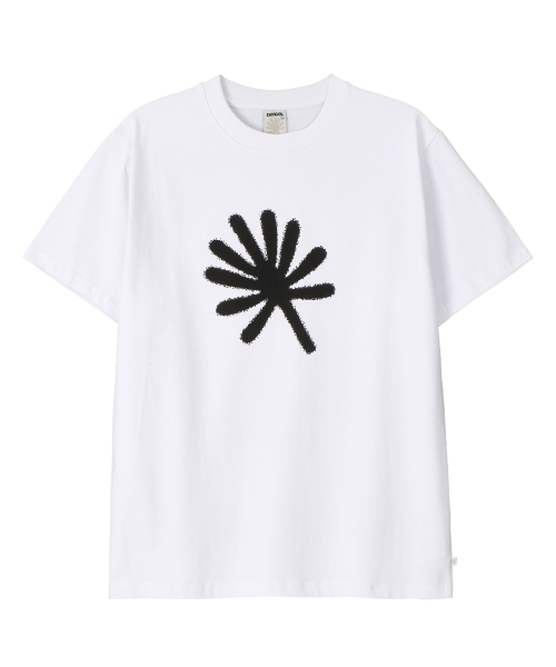★DANDEL★ DD symbol print tee WHITE 단델(DANDEL) DD symbol print tee (WHITE) - 사이즈 & 후기