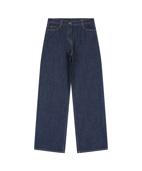 W SLIM DENIM PANTS (тёмно-синие)