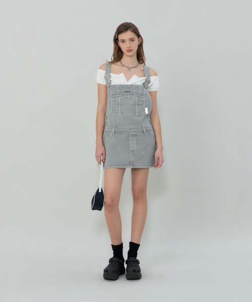 Джинсовый комбинезон BLAKE (GREY)