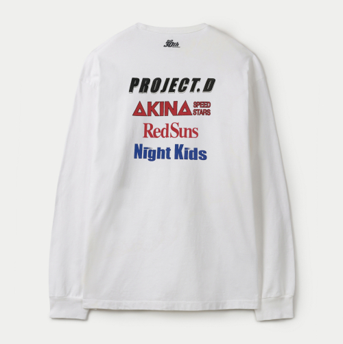 시리즈() series; - INITIAL-D : Racing Crew T-shirt_SATAM25902WHX 상품 이미지