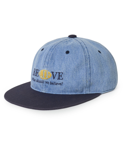 브라운브레스() BELIEVE DENIM CAP - BLUE 상품 이미지