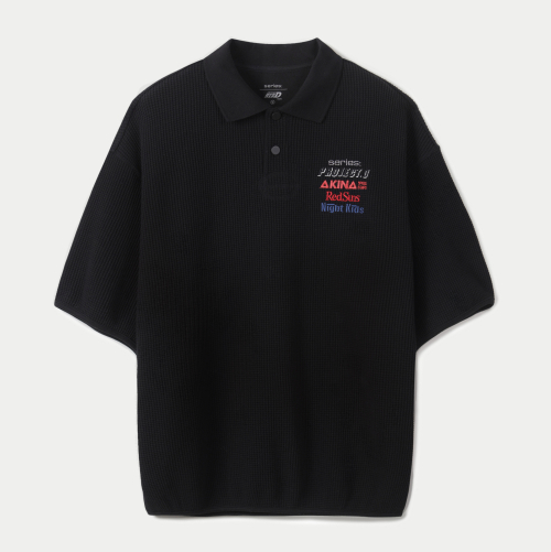 시리즈() series; - INITIAL-D Racing Crew Collar T-shirts_SATAM25961BKX 상품 이미지