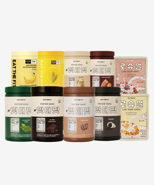 잇더핏() 잇더핏 단백질 쉐이크 대용량 1통 + 로슈얼 10개입 상품 이미지