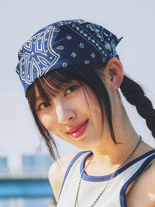 엠엘비() 페이즐리 반다나 NY (L.Navy) 상품 이미지