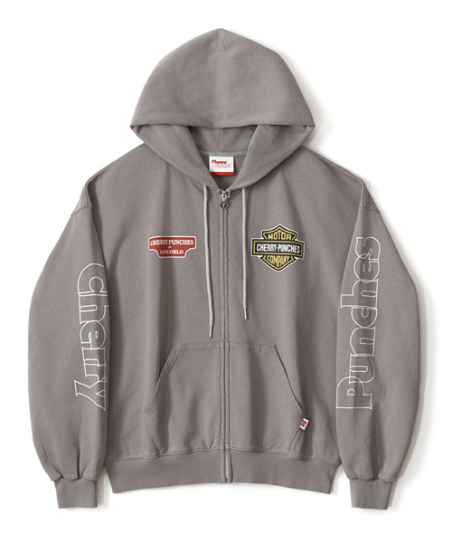 Худи на молнии Motor Company (Grey)