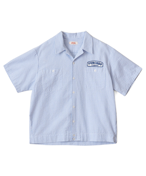 Рубашка из сирсакера Uniform (Blue)