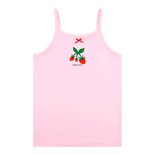 베베드피노 언더웨어() 여아핑크스트로베리캐미솔_BU52UT401 상품 이미지