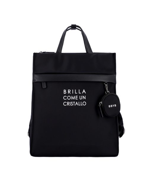 MARCE Nylon Backpack (Black)