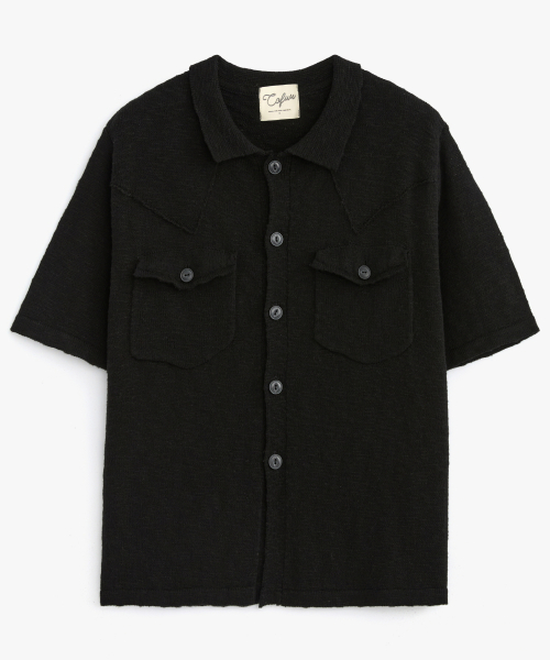 Shade Knit Trucker куртка BLACK