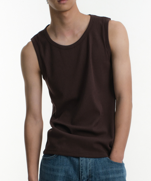 UNIFORM SLEEVELESS LIGHT (BROWN)