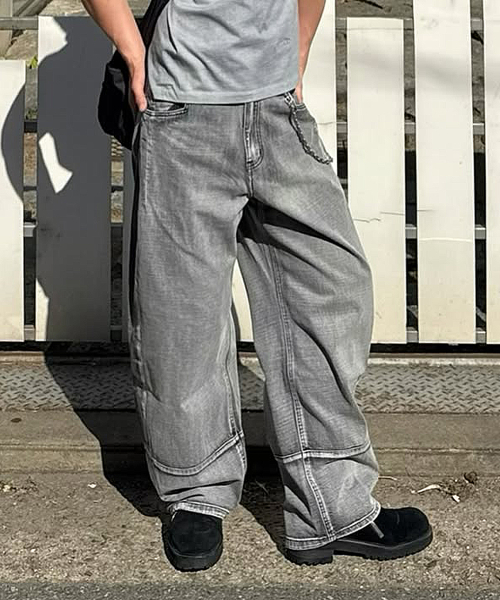 Легкие джинсы баллоны Air Weight, Grey