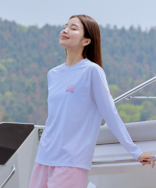 Женский свободный рашгард для воды (S25MWWSW09) White