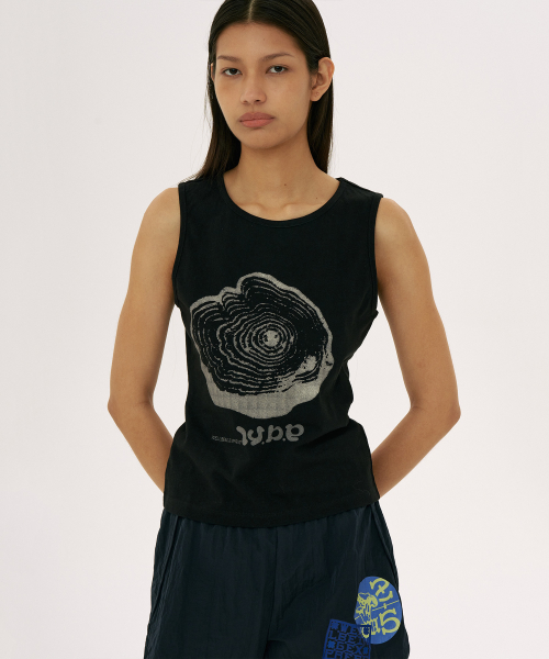 【WELLBEING EXPRESS】 Stump Sleeveless / 追跡付 웰빙익스프레스(WELLBEING EXPRESS) Stump Sleeveless Black