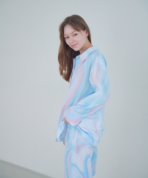 Пижамный комплект Pastel из хлопка