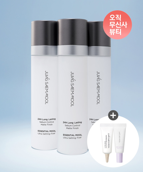 에센셜 물 울트라 세팅 픽서 120ml (프라이머 5ml + 앰플선5ml 증정)