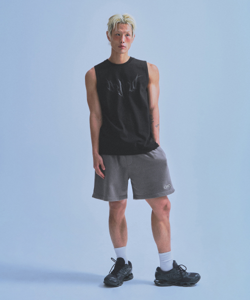 TRIBAL COMFORT FIT SLEEVLESS [BLACK]