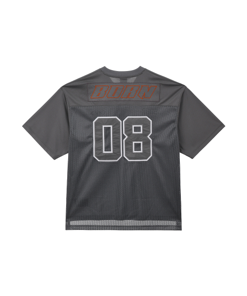 ウェア Born to win 08 RUGBY JERSEY T-SHIRTS 본투윈(BORN TO WIN) 08 RUGBY JERSEY T-SHIRTS [CHARCOAL] - 사이즈