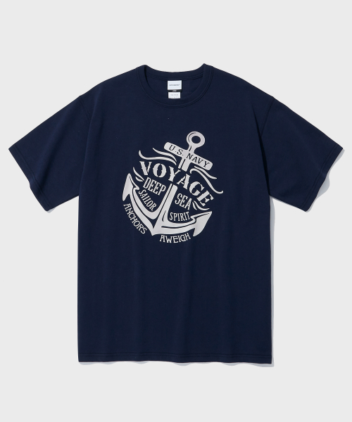 MIL SERIES TEE(VOYAGE)_NAVY
