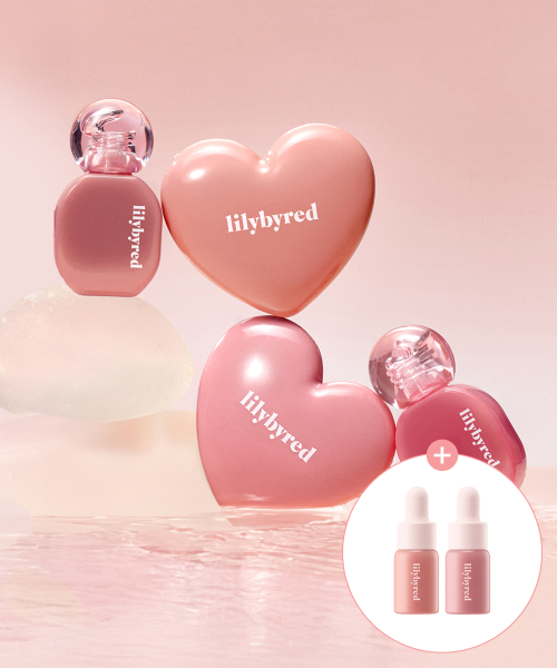 릴리바이레드() [SET] 러브빔 치크밤 + 바밍 듀이 틴트 [듀이 드롭 치크 미니 증정] 상품 이미지