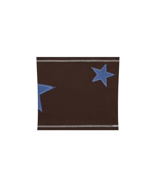 L17 STAR TUBE TOP(BROWN)