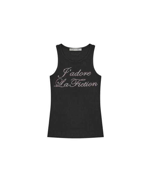 L17 HOTFIX SLEEVELESS(BLACK)